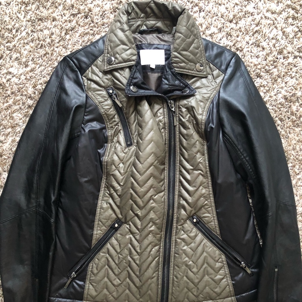 Leather jacket